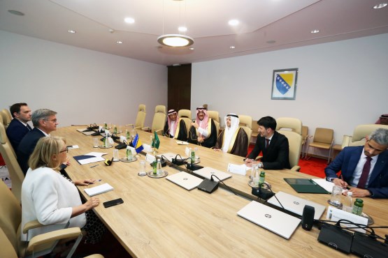 Predsjedavajući Predstavničkog doma PSBiH dr. Denis Zvizdić sastao se sa delegacijom Savjetodavne skupštine Kraljevine Saudijske Arabije